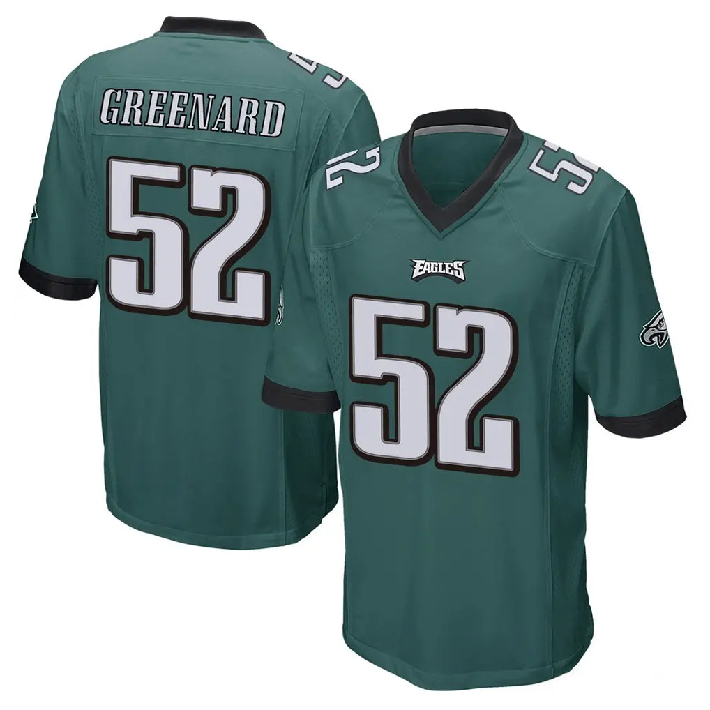 P.Eagles #52 Jonathan Greenard Player Team Color Green Home Game Odoa Stitched Jerseys