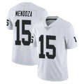 LV.Raiders #15 Fernando Mendoza Player White Limited Vapor Untouchable Home Game Odoa Stitched Jerseys