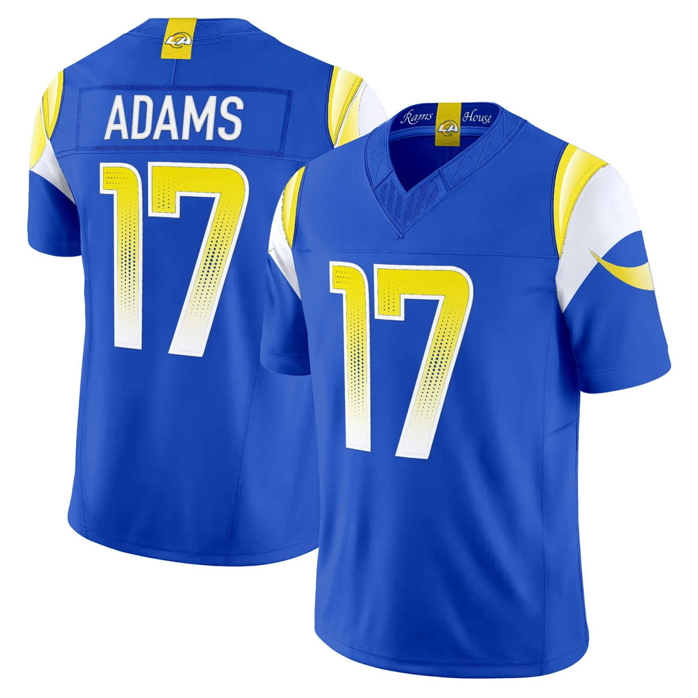 LA.Rams #17 Davante Adams Player Royal Rivalries Vapor Limited Home Game Odoa Stitched Jerseys