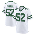 NY.Jets #52 Kingsley Enagbare Player White Legacy Home Game Odoa Stitched Jerseys