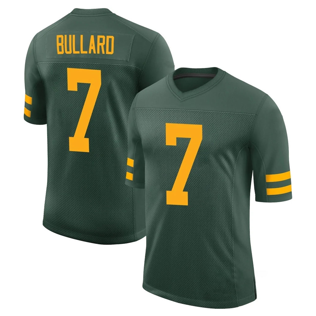 GB.Packers #7 Javon Bullard Player Green Alternate Vapor Home Game Odoa Stitched Jerseys