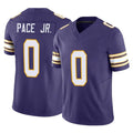 M.Vikings #0 Ivan Pace Jr. Player Purple Limited Classic Vapor F.U.S.E. Home Game Odoa Stitched Jerseys