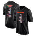 C.Bears #4 D'Andre Swift Player Carbon Black Fashion Game Odoa Stitched Jerseys