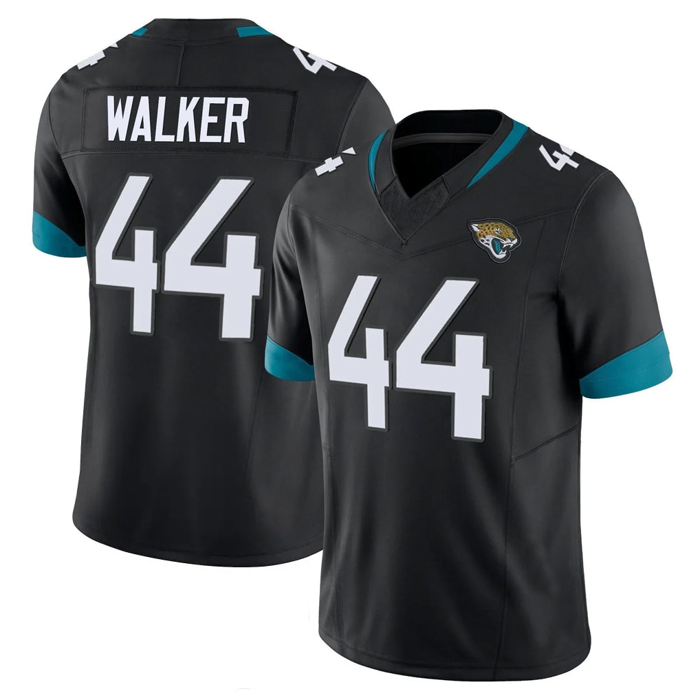 J.Jaguars #44 Travon Walker Player Black Vapor F.U.S.E. Limited Home Game Odoa Stitched Jerseys