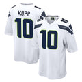 S.Seahawks #10 Cooper Kupp Player White Home Game Odoa Stitched Jerseys
