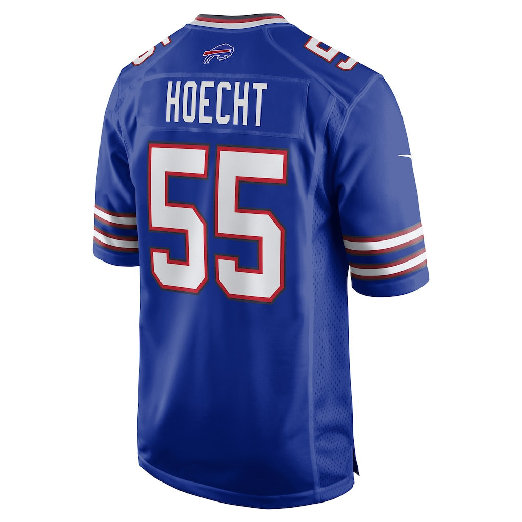 Odoa B.Bills #55 Michael Hoecht Royal Team Game Jersey