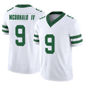 NY.Jets #9 Will McDonald IV Player White Legacy Limited Vapor F.U.S.E. Home Game Odoa Stitched Jerseys