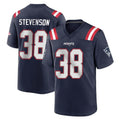 NE.Patriots #38 Rhamondre Stevenson Player Navy Home Game Odoa Stitched Jerseys