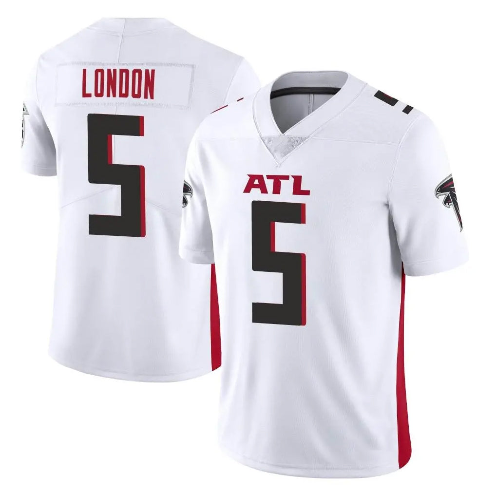 A.Falcons #5 Drake London Player White Vapor Untouchable Limited Home Game Odoa Stitched Jerseys