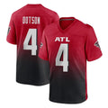 A.Falcons #4 Jahan Dotson Player Red Home Game Odoa Stitched Jerseys