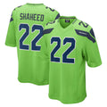 S.Seahawks #22 Rashid Shaheed Player Green Home Game Odoa Stitched Jerseys