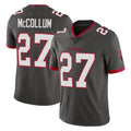 TB.Buccaneers #27 Zyon McCollum Player Pewter Limited Alternate Vapor Home Game Odoa Stitched Jerseys