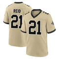 NO.Saints #21 Justin Reid Player Gold Home Game Odoa Stitched Jerseys
