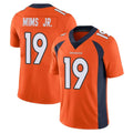D.Broncos #19 Marvin Mims Jr. Player Orange Color Vapor Untouchable Limited Game Odoa Stitched Jerseys