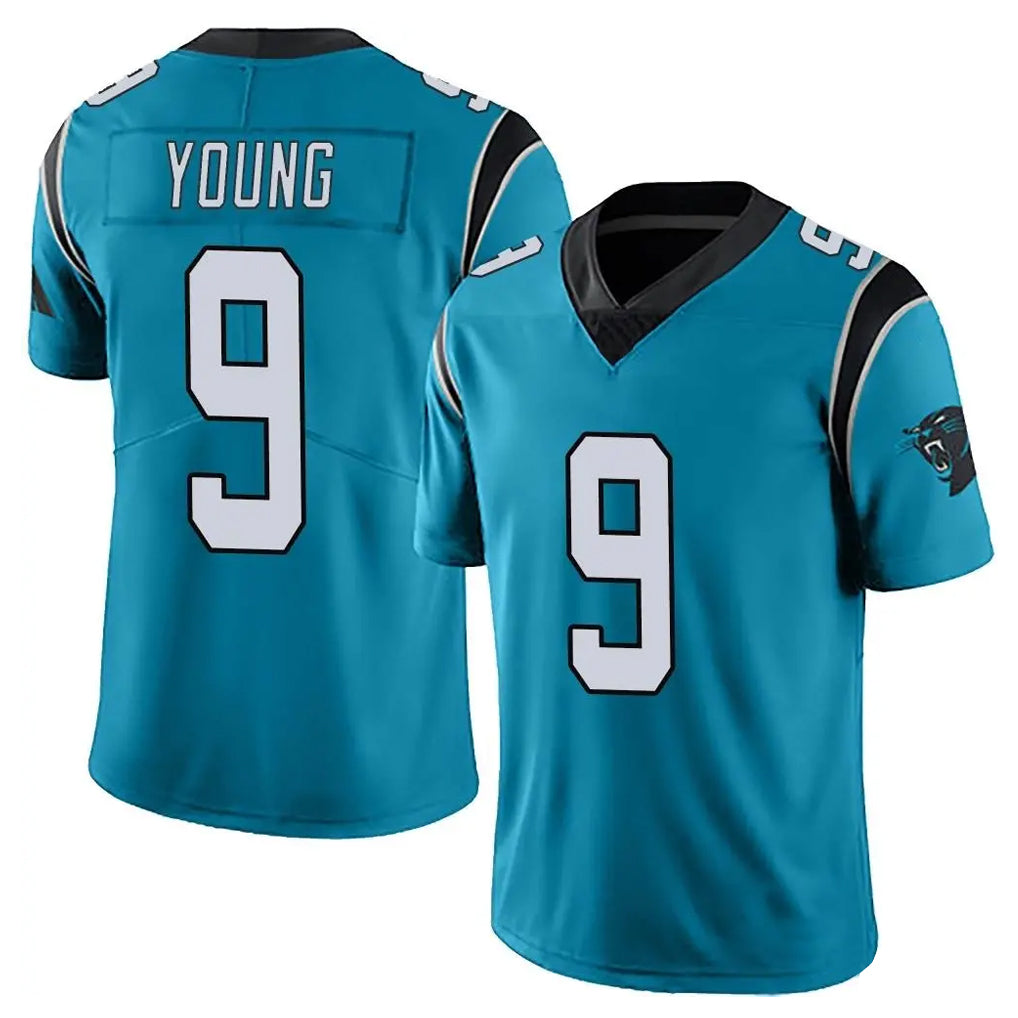 C.Panthers #9 Bryce Young Player Blue Vapor Untouchable Limited Game Odoa Stitched Jerseys