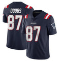 NE.Patriots #87 Romeo Doubs Player Navy Vapor Untouchable Home Game Odoa Stitched Jerseys