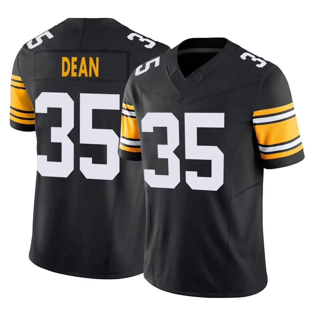 P.Steelers #35 Jamel Dean Player Black Limited Alternate Vapor F.U.S.E. Home Game Odoa Stitched Jerseys