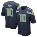 S.Seahawks #10 Cooper Kupp Player Navy Home Game Odoa Stitched Jerseys