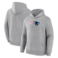 NE.Patriots ## Patriots Blank Player Gray LOGO Pullover Hoodies Home Game Odoa Stitched Jerseys