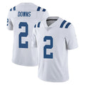 IN.Colts #2 Josh Downs Player White Limited Vapor Untouchable Home Game Odoa Stitched Jerseys
