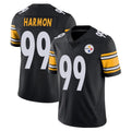 P.Steelers #99 Derrick Harmon Player Black Limited Vapor Untouchable Home Game Odoa Stitched Jerseys