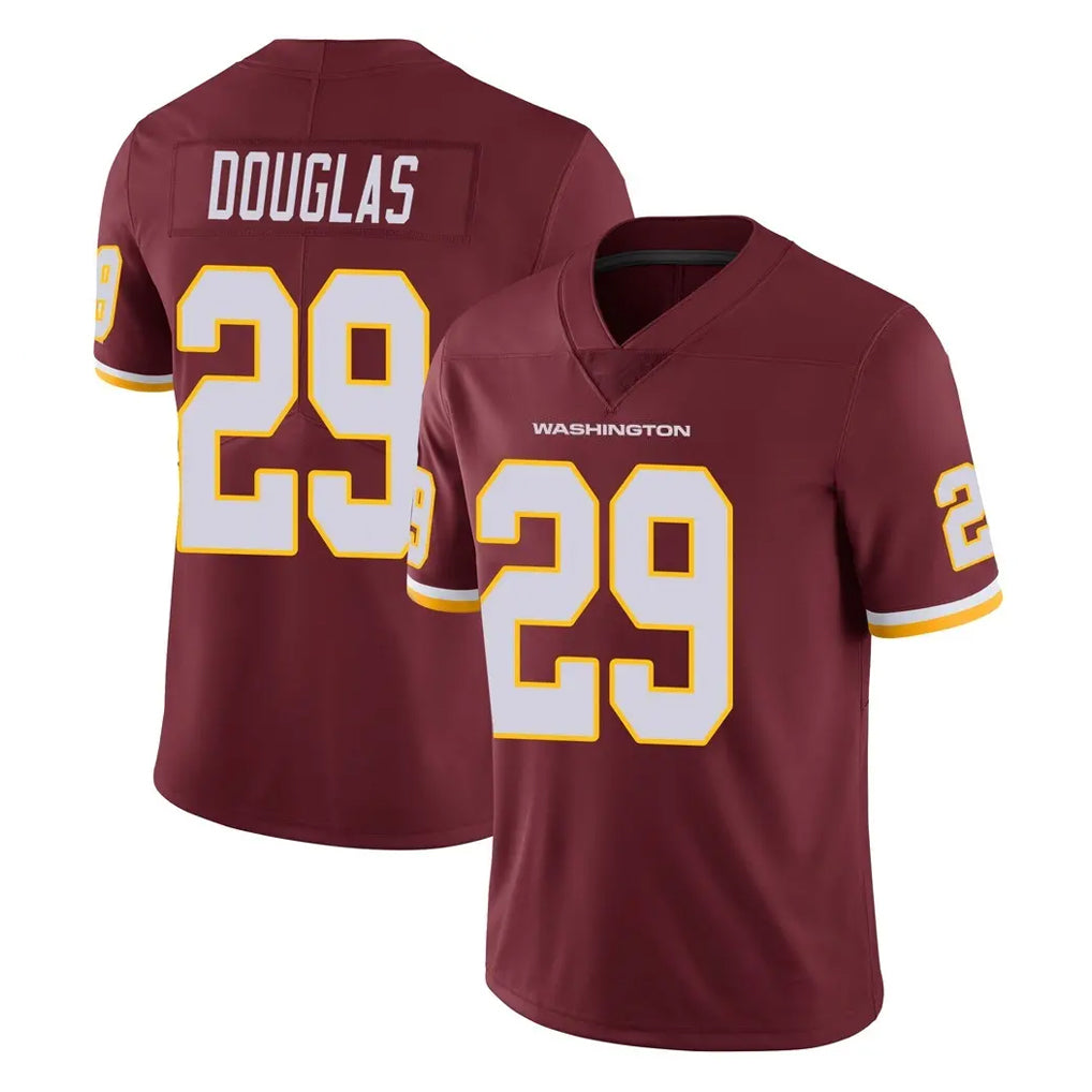 W.Commanders #29 Rasul Douglas Player Burgundy Limited Team Color Vapor Untouchable Home Game Odoa Stitched Jerseys