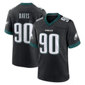 P.Eagles #90 Jordan Davis Player Black Game Home Odoa Stitched Jerseys