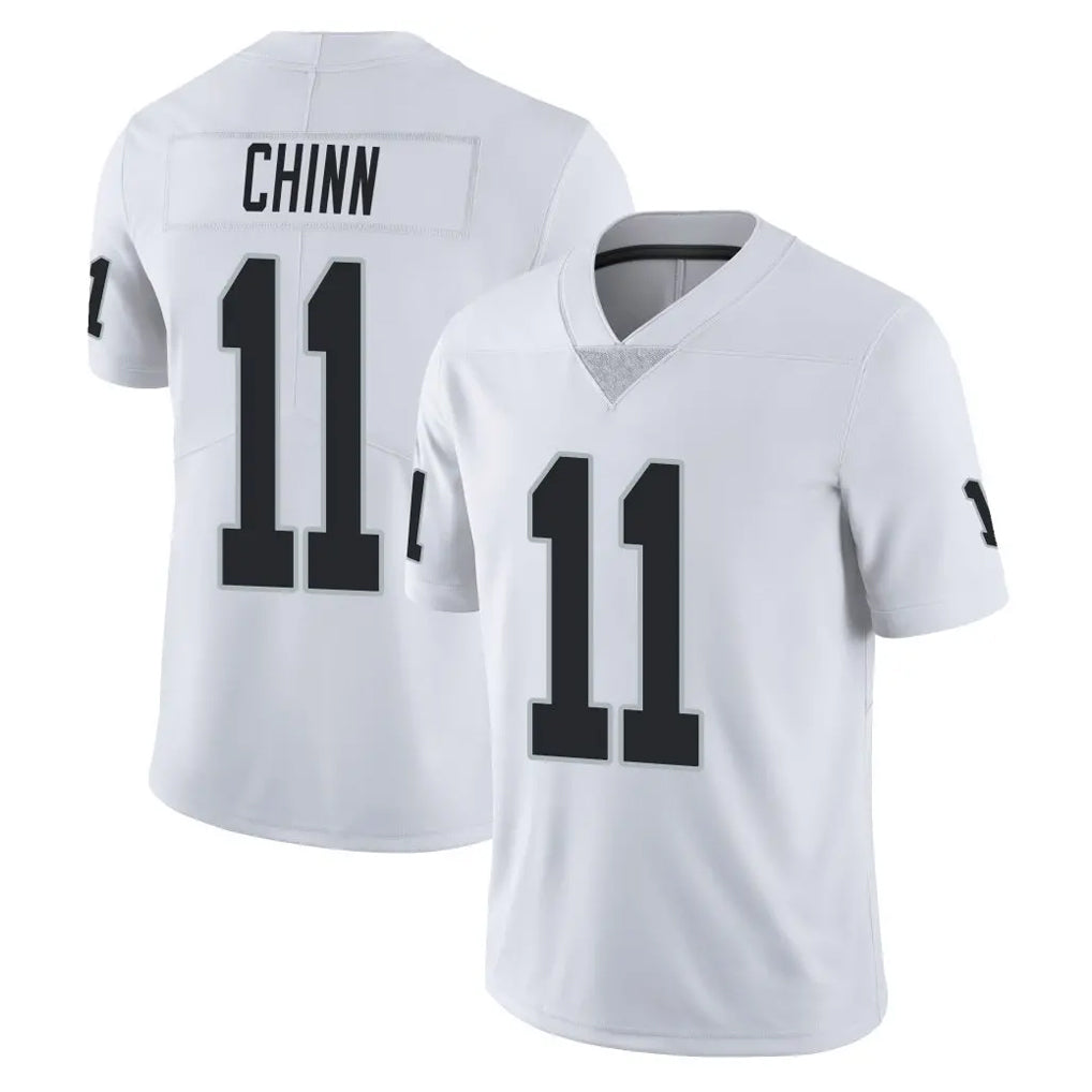 LV.Raiders #11 Jeremy Chinn Player White Limited Vapor Untouchable Home Game Odoa Stitched Jerseys