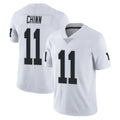 LV.Raiders #11 Jeremy Chinn Player White Limited Vapor Untouchable Home Game Odoa Stitched Jerseys