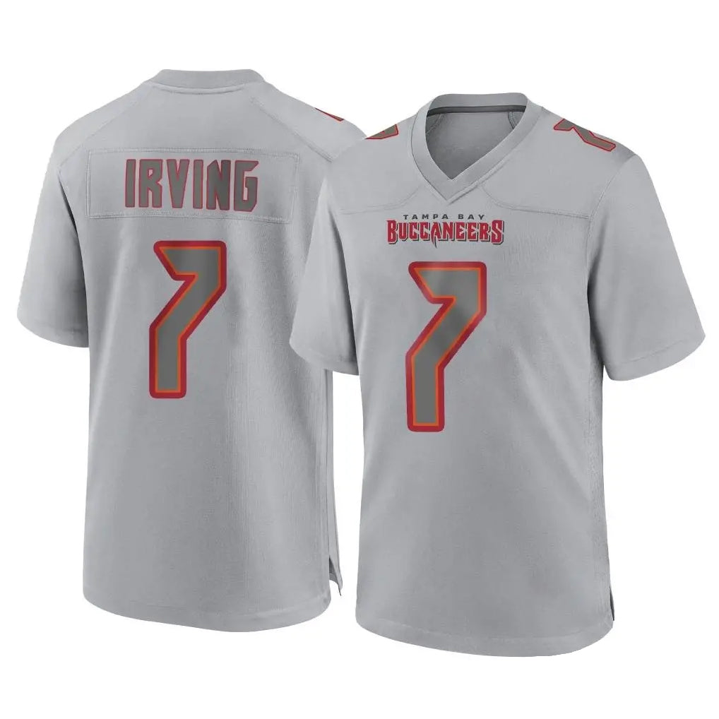 TB.Buccaneers #7 Bucky Irving Player Gray Atmosphere Fashion Home Game Odoa Stitched Jerseys