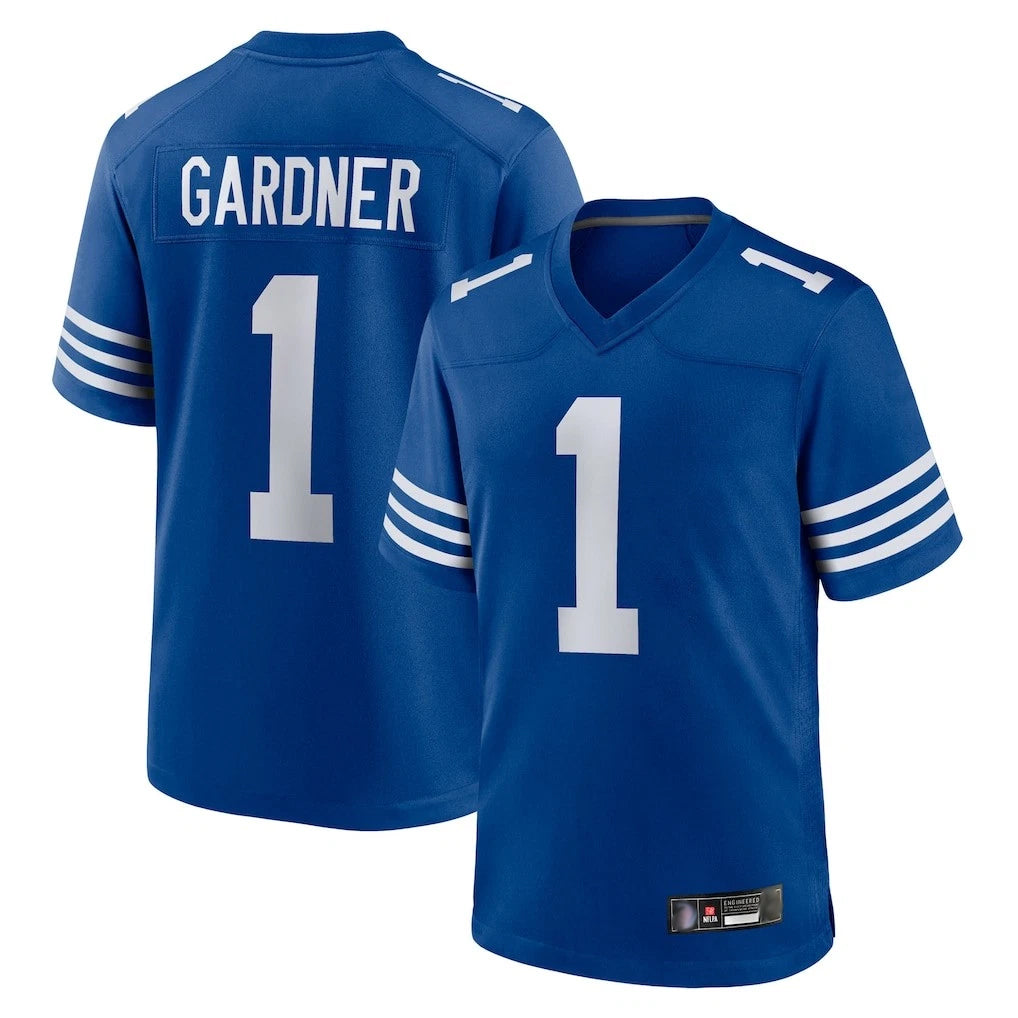 IN.Colts #1 Sauce Gardner Player Royal Limited Home Game Odoa Stitched Jerseys