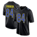 LA.Rams #84 Colby Parkinson Player Black Fashion Limited Home Game Odoa Stitched Jerseys