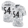 P.Steelers #54 Zach Frazier Player Arctic Camo Limited Salute To Service Home Game Odoa Stitched Jerseys