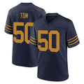 GB.Packers #50 Zach Tom Player Navy The 1923 Classic Home Game Odoa Stitched Jerseys