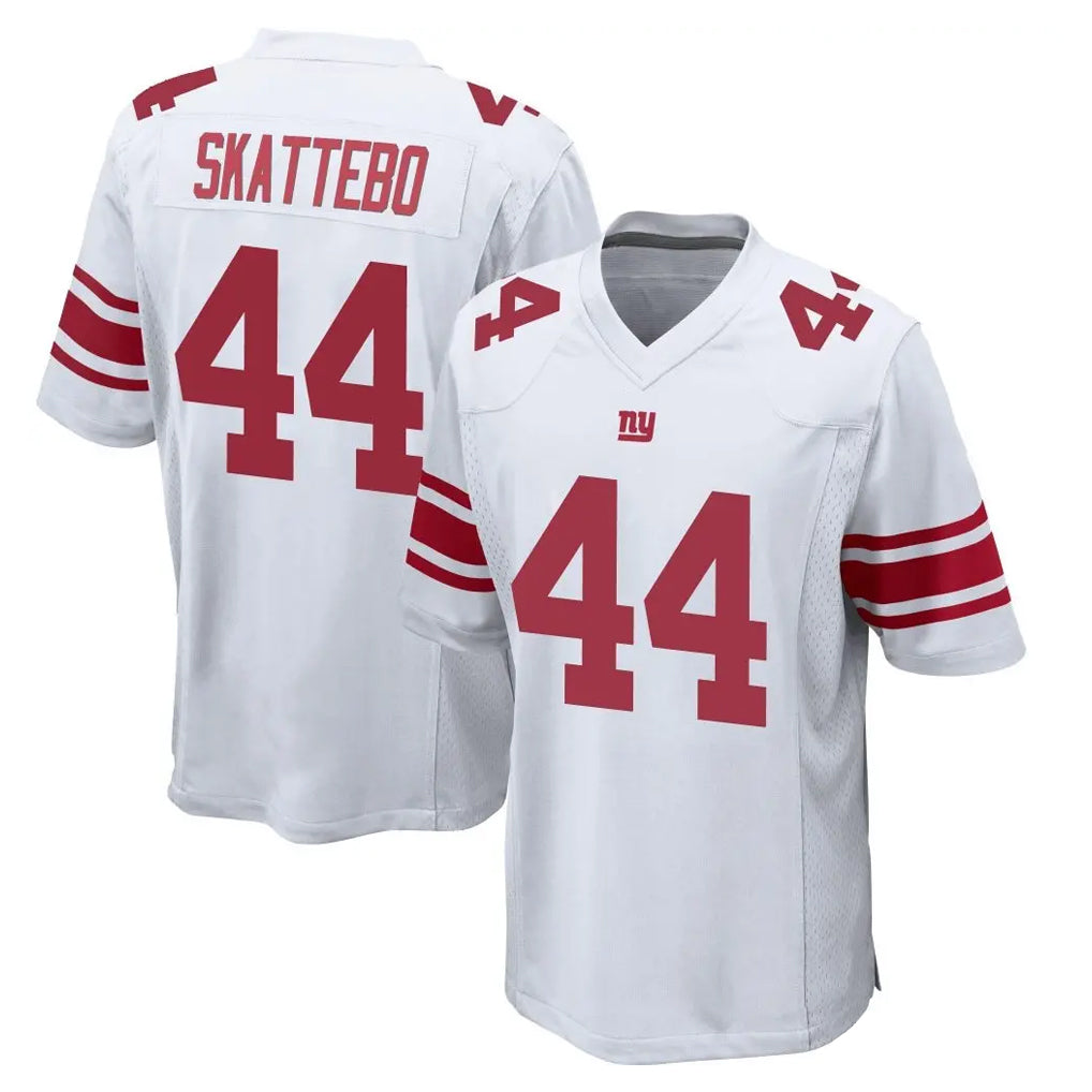 NY.Giants #44 Cam Skattebo Player White Home Game Odoa Stitched Jerseys