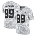 IN.Colts #99 DeForest Buckner Player Arctic Camo Salute To Service Limited Game Odoa Stitched Jerseys