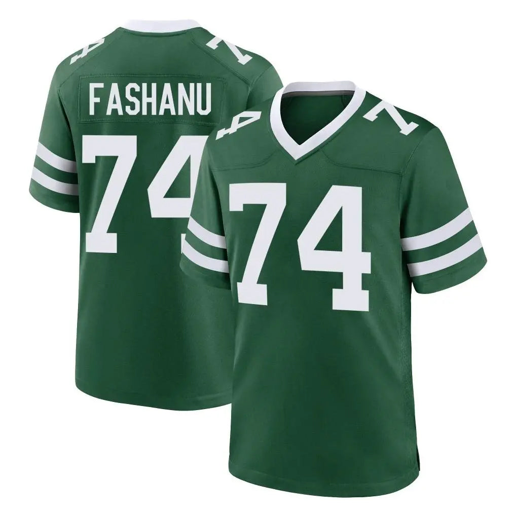 NY.Jets #74 Olu Fashanu Player Green Legacy Home Game Odoa Stitched Jerseys
