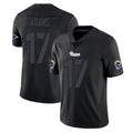 LA.Rams #17 Davante Adams Player Black Impact Limited Home Game Odoa Stitched Jerseys