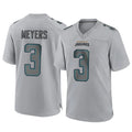 J.Jaguars #3 Jakobi Meyers Player Gray Atmosphere Fashion Home Game Odoa Stitched Jerseys