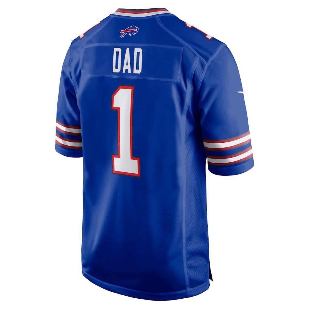 Odoa B.Bills #1 Dad Royal Game Jersey