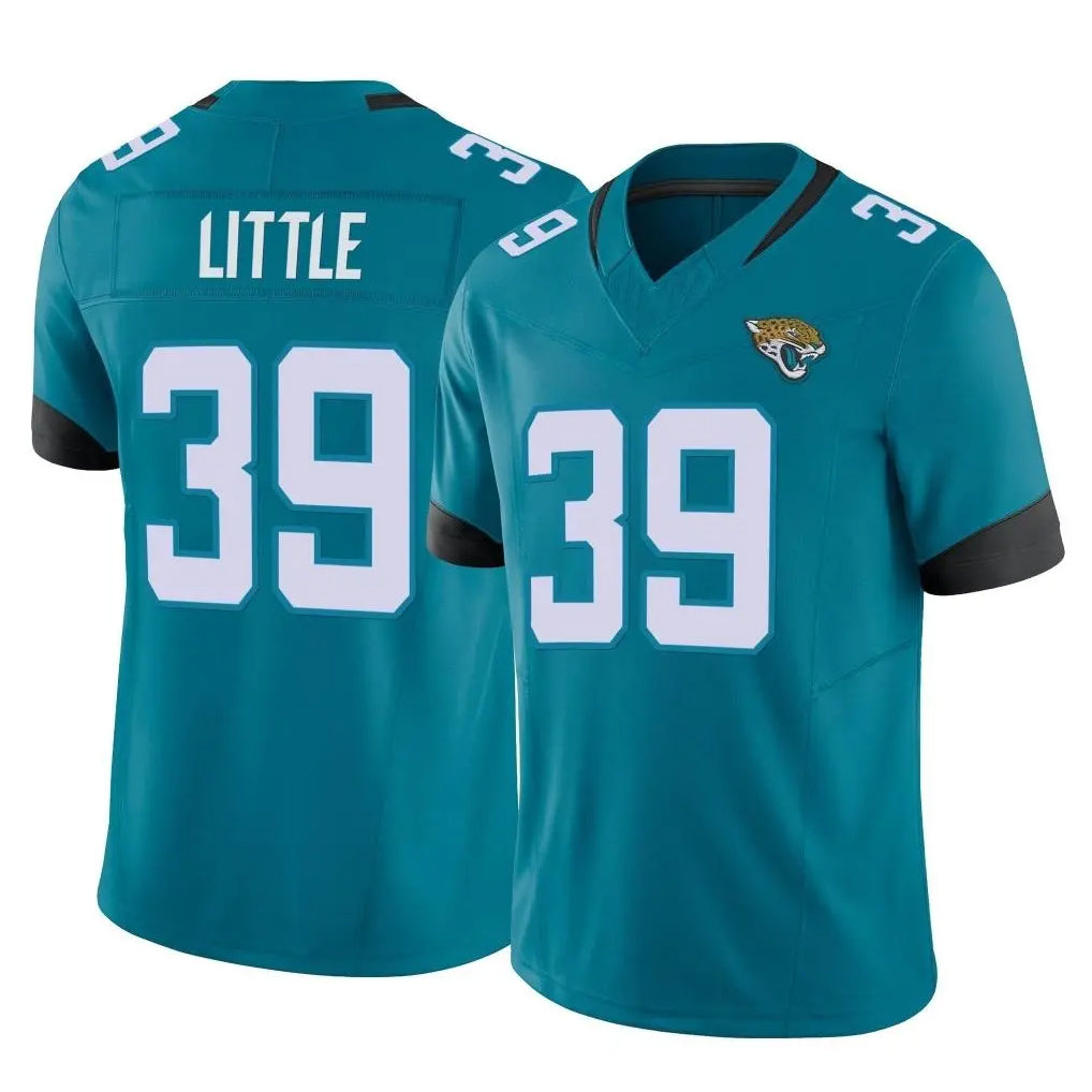 J.Jaguars #39 Cam Little Player Teal Vapor F.U.S.E. Limited Home Game Odoa Stitched Jerseys