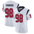 H.Texans #98 Sheldon Rankins Player White Limited Vapor Untouchable Home Game Odoa Stitched Jerseys