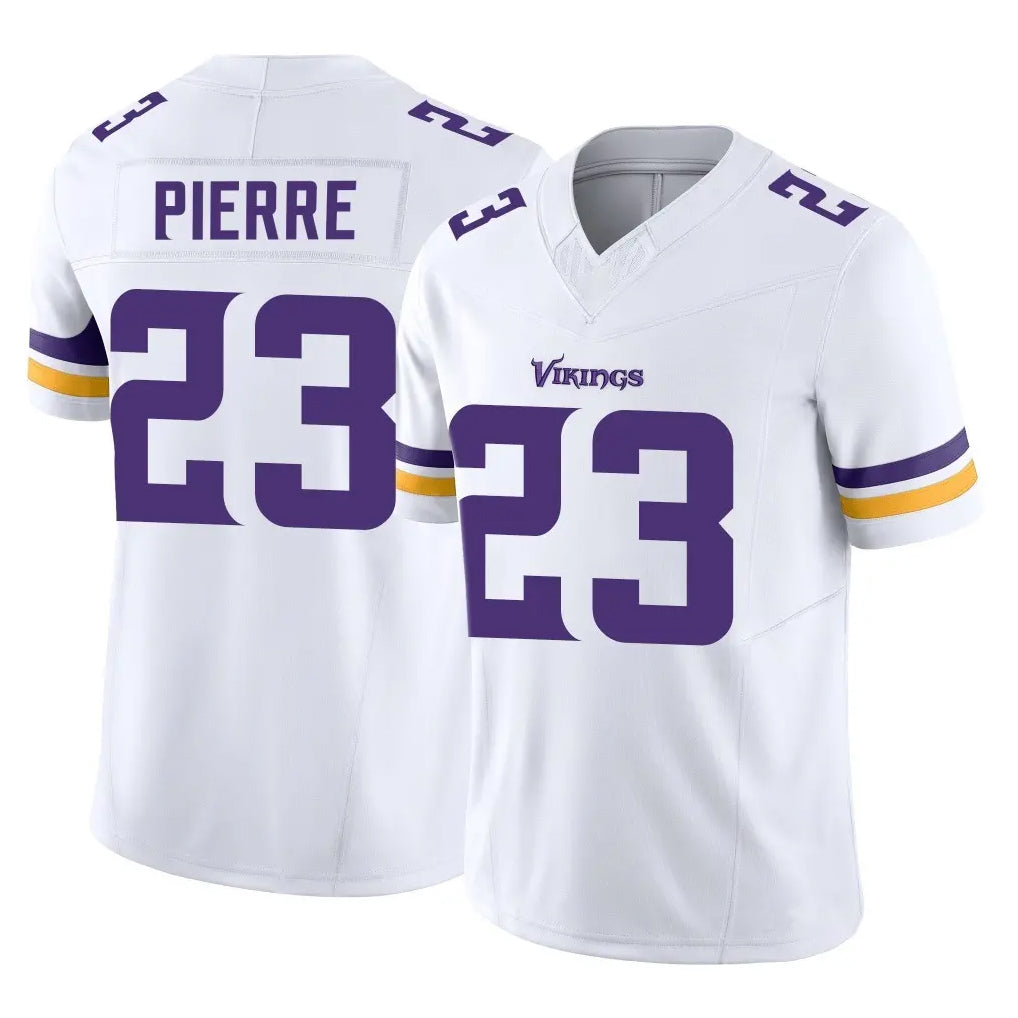 M.Vikings #23 James Pierre Player White Limited Vapor F.U.S.E. Home Game Odoa Stitched Jerseys