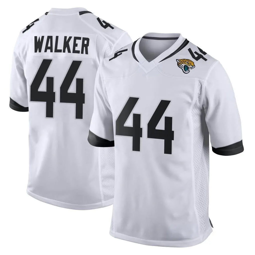 J.Jaguars #44 Travon Walker Player White Home Game Odoa Stitched Jerseys