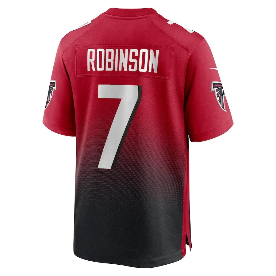 A.Falcons #7 Bijan Robinson Player Red Alternate Game Odoa Stitched Jerseys