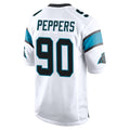 C.Panthers #90 Julius Peppers Player White Game Odoa Stitched Jerseys