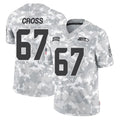 S.Seahawks #67 Charles Cross Player Arctic Camo Limited Salute To Service Home Game Odoa Stitched Jerseys