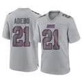 NY.Giants #21 Paulson Adebo Player Gray Atmosphere Fashion Limited Game Odoa Stitched Jerseys