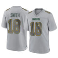 GB.Packers #18 Jonnu Smith Player Gray Atmosphere Fashion Home Game Odoa Stitched Jerseys