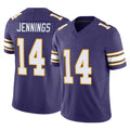 M.Vikings #14 Jauan Jennings Player Purple Limited Classic Vapor F.U.S.E. Home Game Odoa Stitched Jerseys